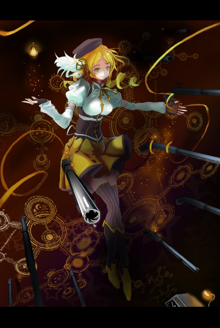 tomoe mami (fate and 2 more) drawn by terric