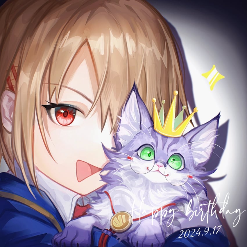 kayamori ruka and izumi yuki (heaven burns red) drawn by molingxiang_chimangguo