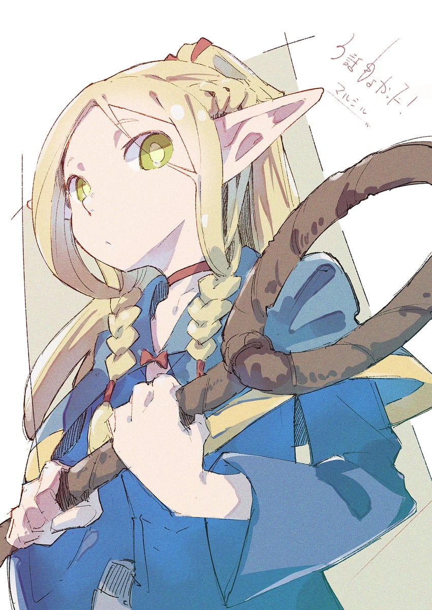 marcille donato (dungeon meshi) drawn by buna_(beech_forest)