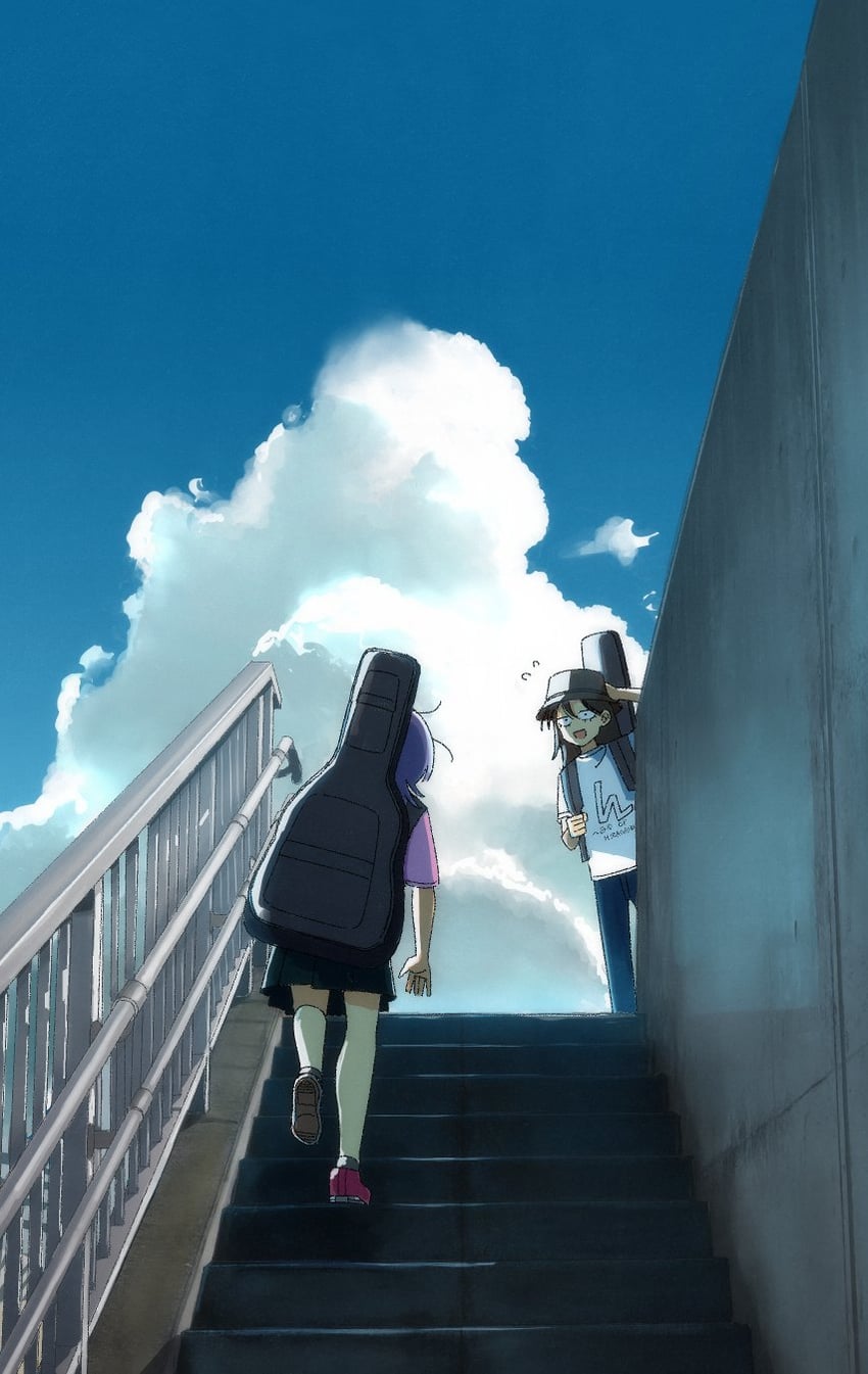 hatono chihiro and fujii ayame (futsuu no keion-bu) drawn by sasayamaojisan