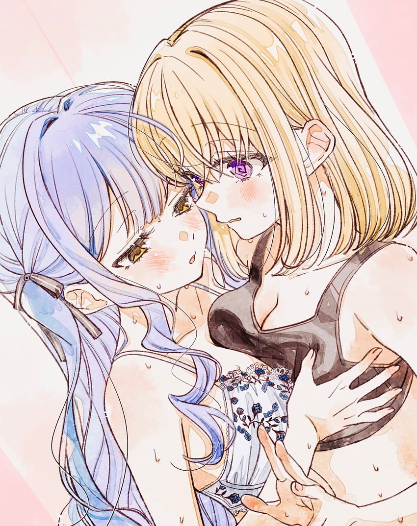togawa sakiko and misumi uika (bang dream! and 1 more) drawn by ccc_cloudy