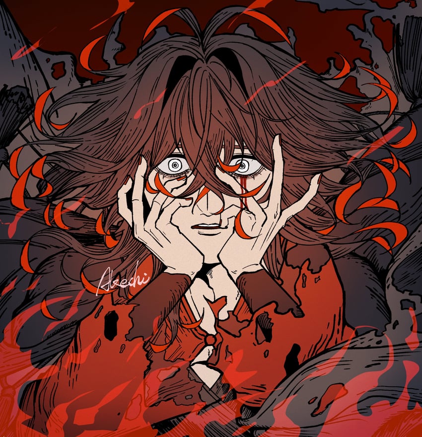 dante alighieri (fate and 1 more) drawn by kikyo_4337
