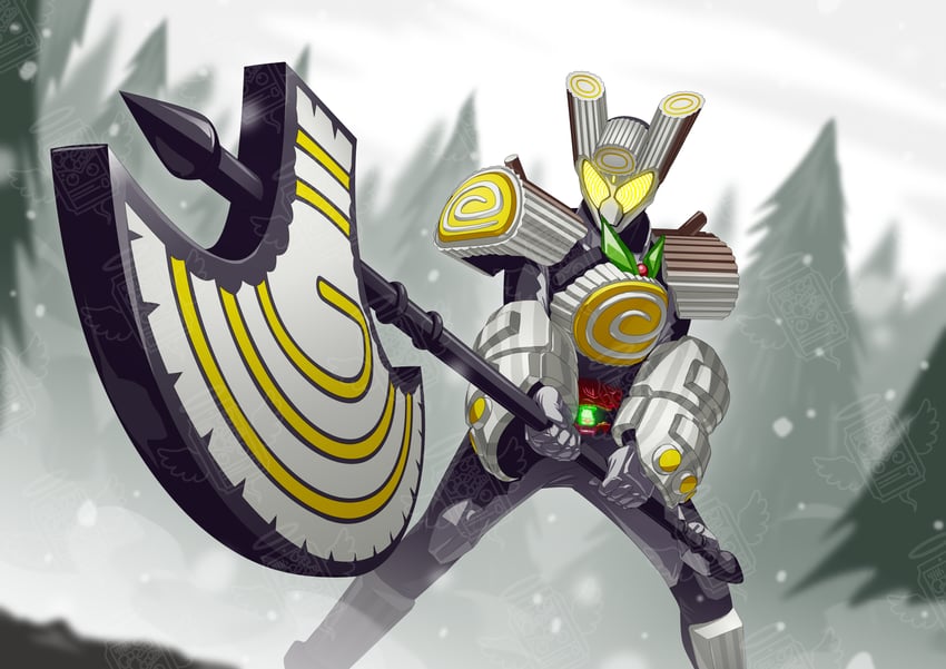 kamen rider gavv and gochizo (kamen rider and 1 more) drawn by otokamu