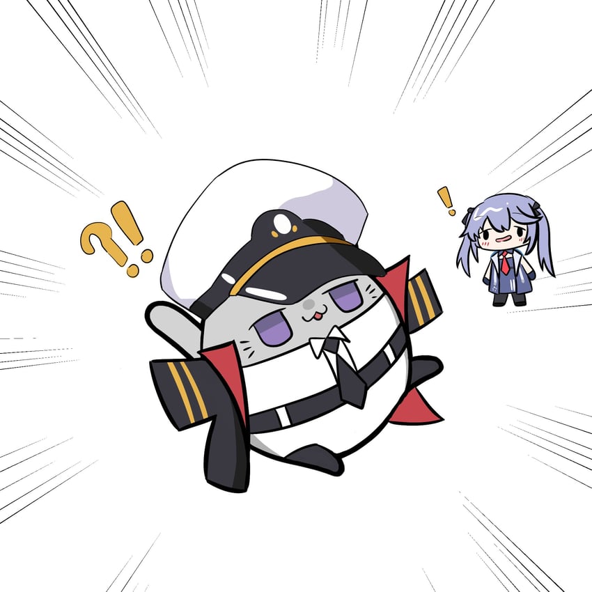 enterprise, essex, and meowfficer (azur lane) drawn by daenoki