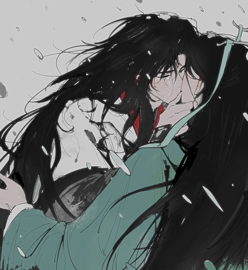 luo binghe and shen qingqiu (renzha fanpai zijiu xitong) drawn by gui_(e91617)
