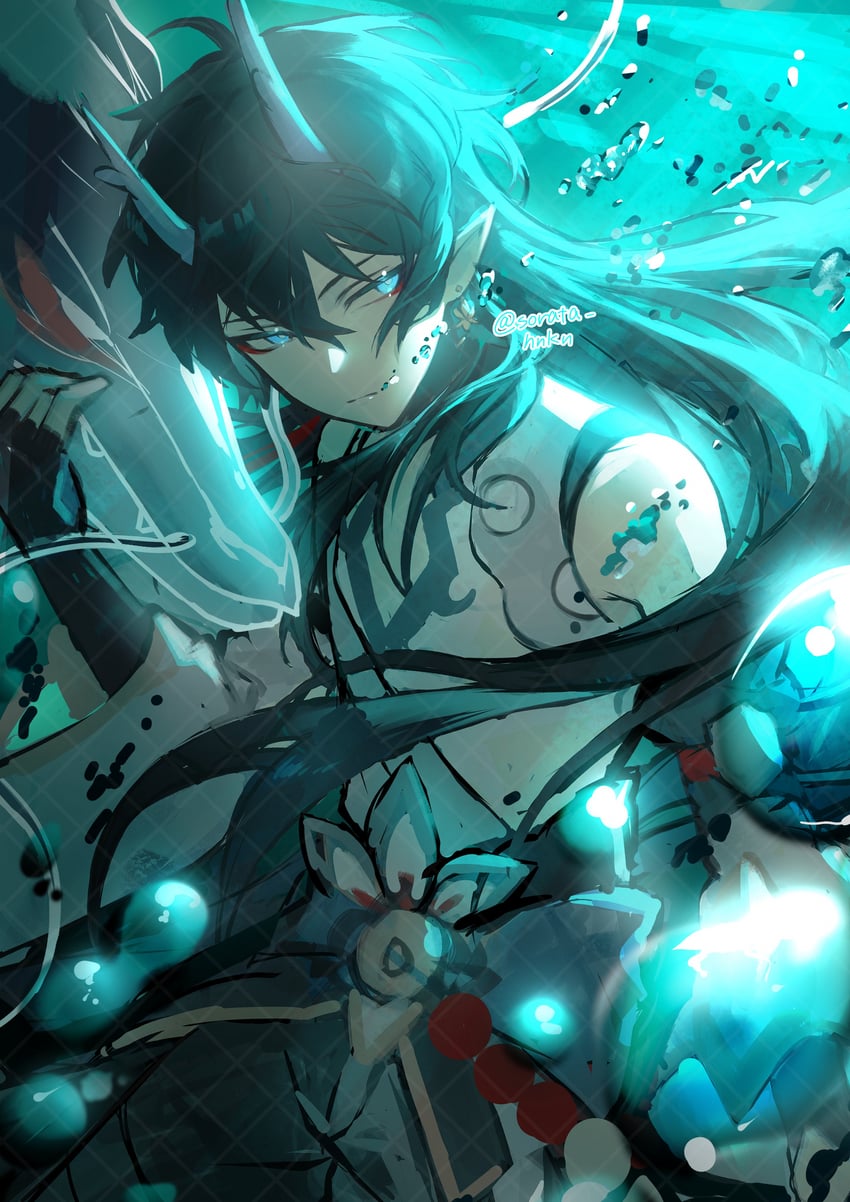dan heng (honkai and 1 more) drawn by sorata_(sorata_hnkn)
