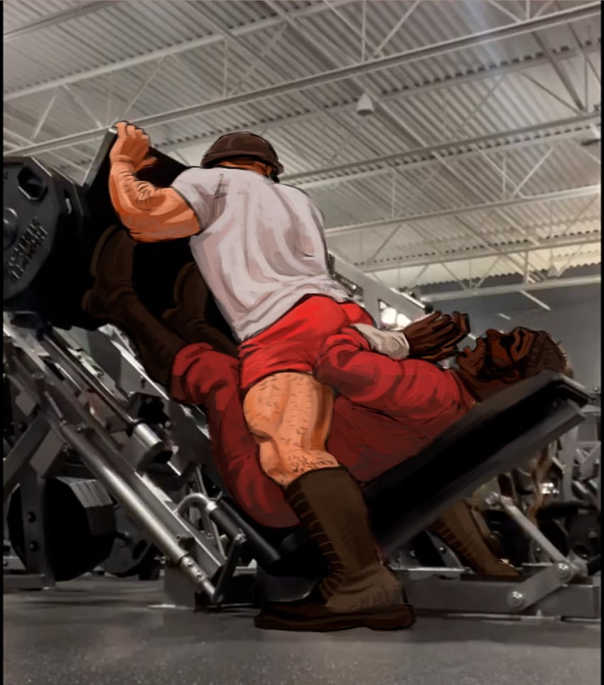 soldier, demoman, red soldier, and red demoman (team fortress 2) drawn by putridmushroom
