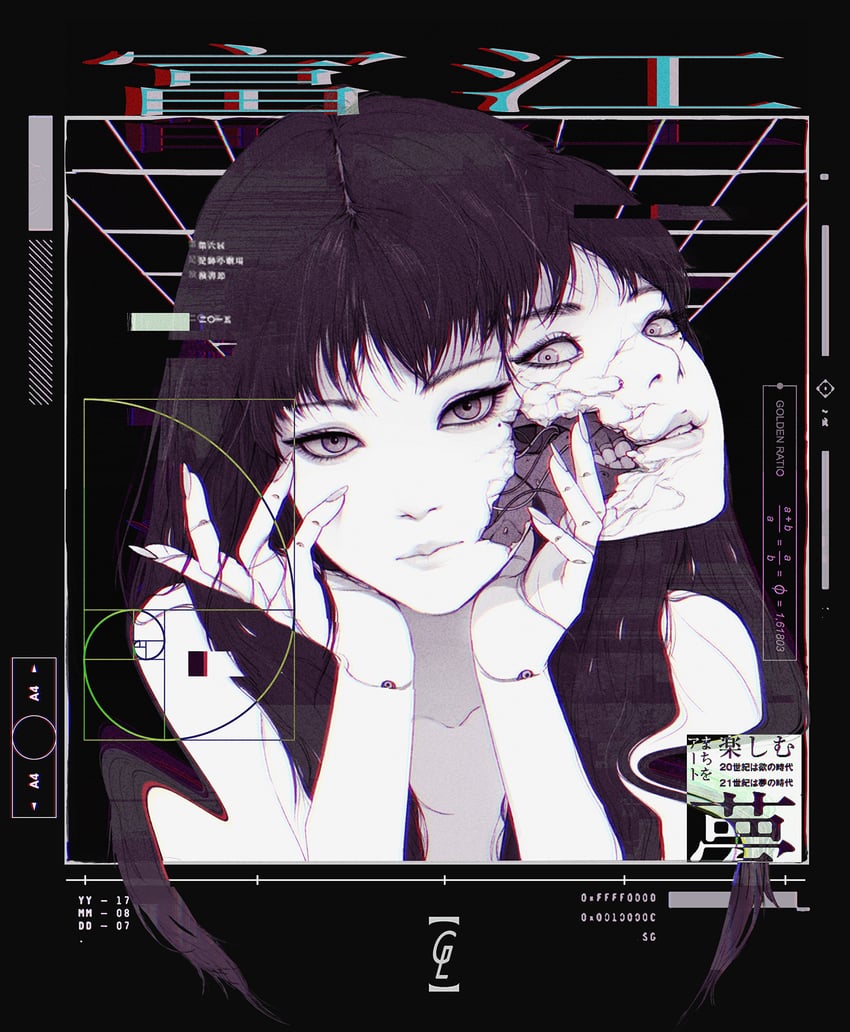 kawakami tomie (tomie) drawn by park_junkyu