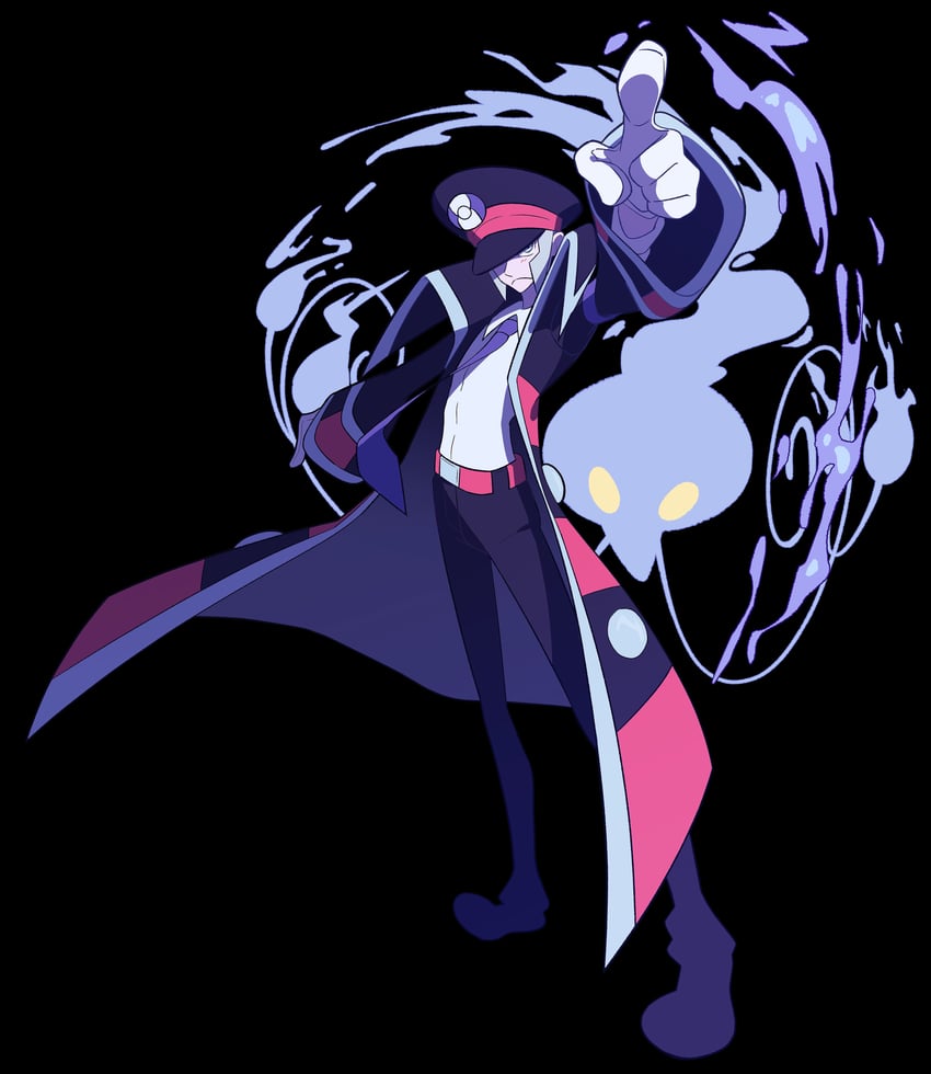 ingo and chandelure (pokemon and 1 more) drawn by fukurinn
