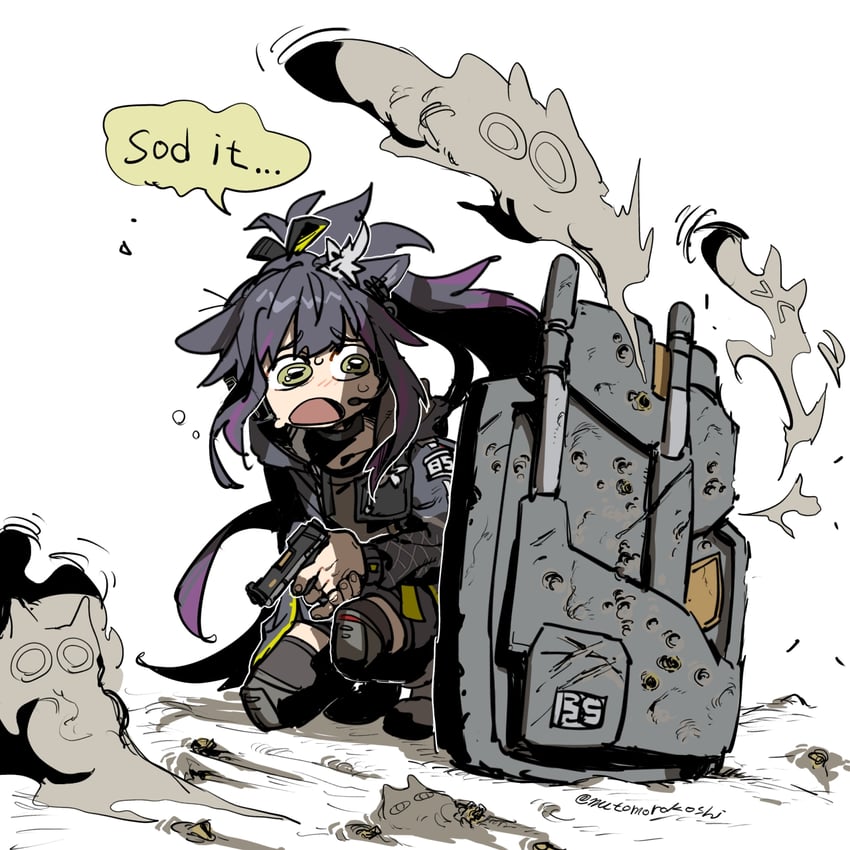 jessica and jessica the liberated (arknights) drawn by mutomorokoshi