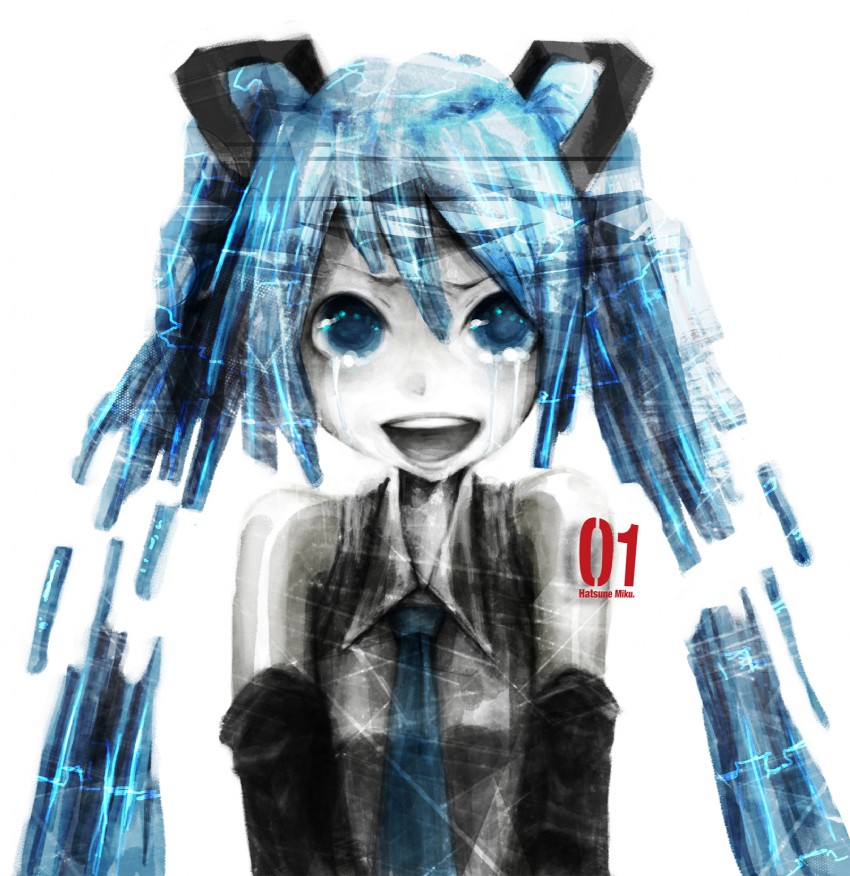 hatsune miku (vocaloid and 1 more) drawn by yamori_(stom)