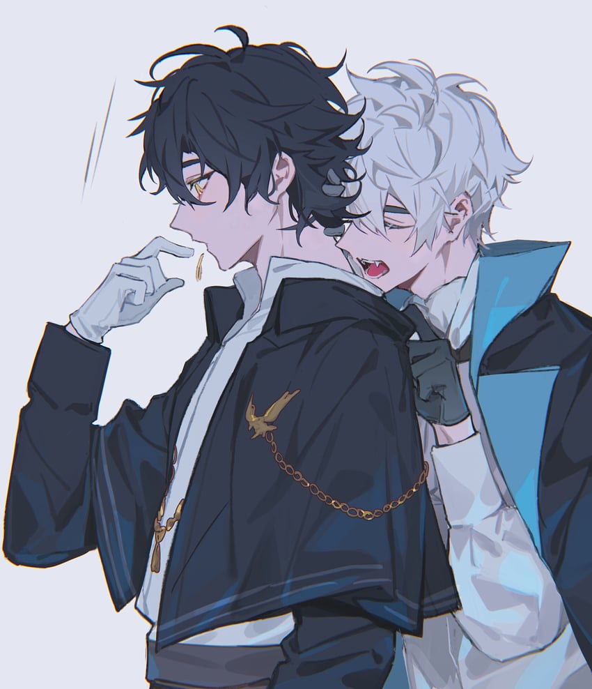 cheng xiaoshi and lu guang (shiguang dailiren) drawn by yusa_(yusa0751)