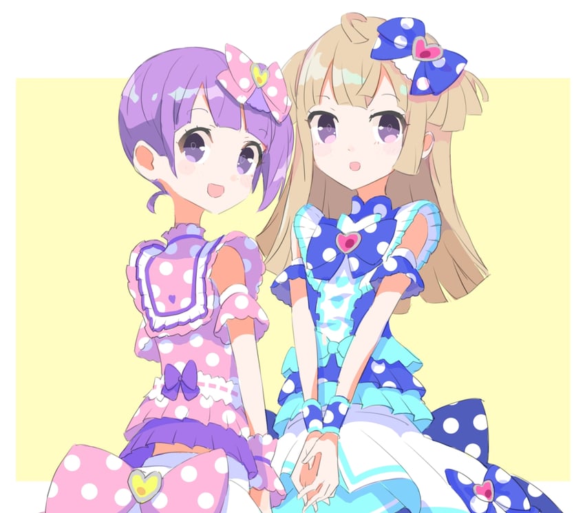 manaka non and tsukikawa chili (pretty series and 1 more) drawn by tulaca_(pixiv)
