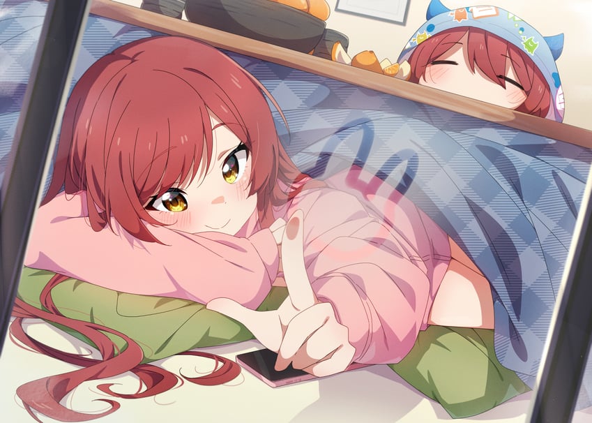 osaki amana and osaki tenka (idolmaster and 1 more) drawn by reikakrzk