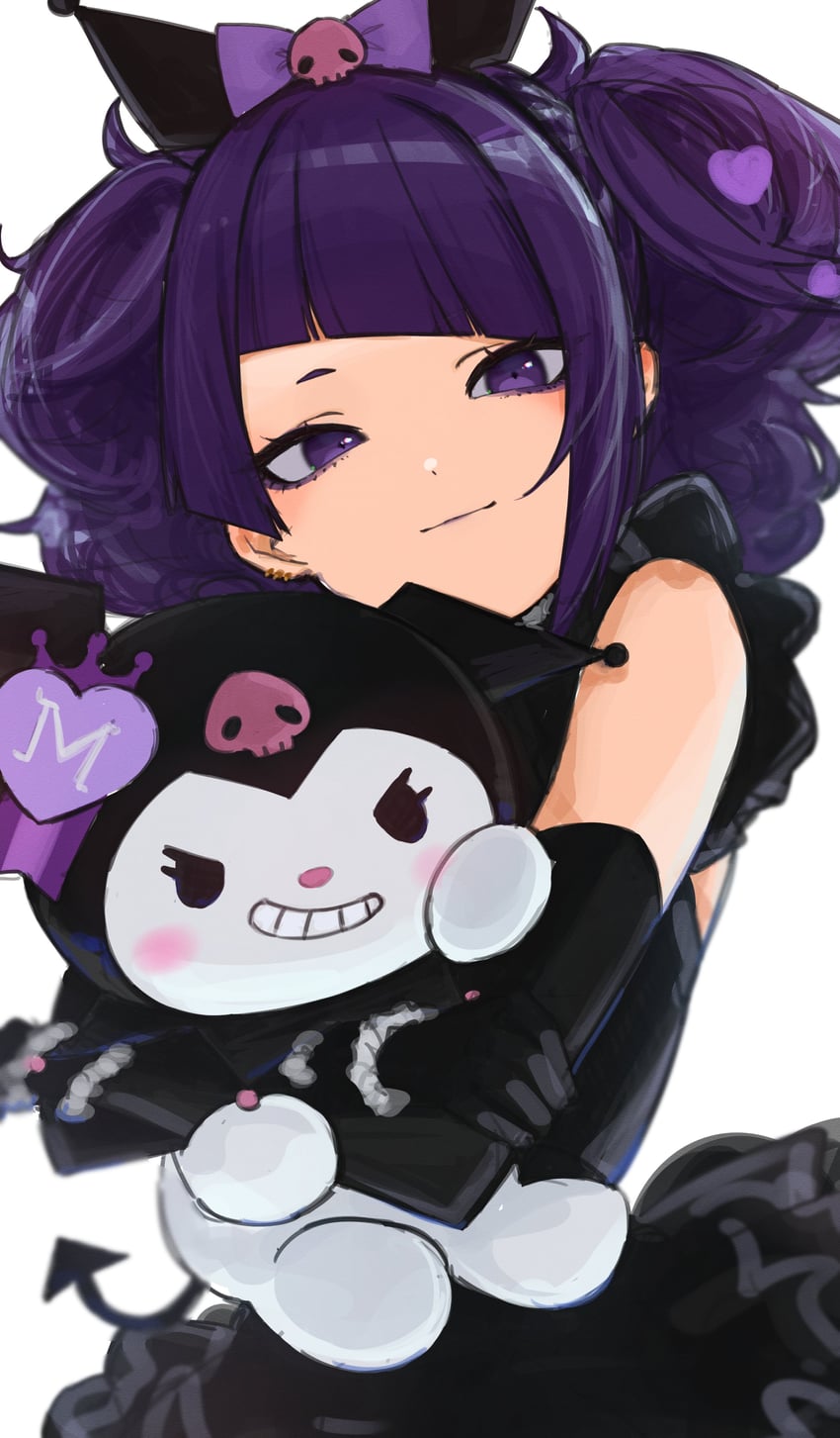 tanaka mamimi and kuromi (idolmaster and 3 more) drawn by ryo---ta