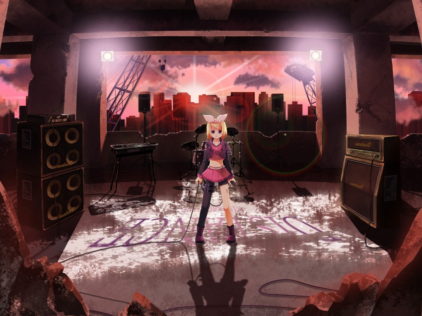 kagamine rin (vocaloid and 1 more) drawn by shiramori_yuse