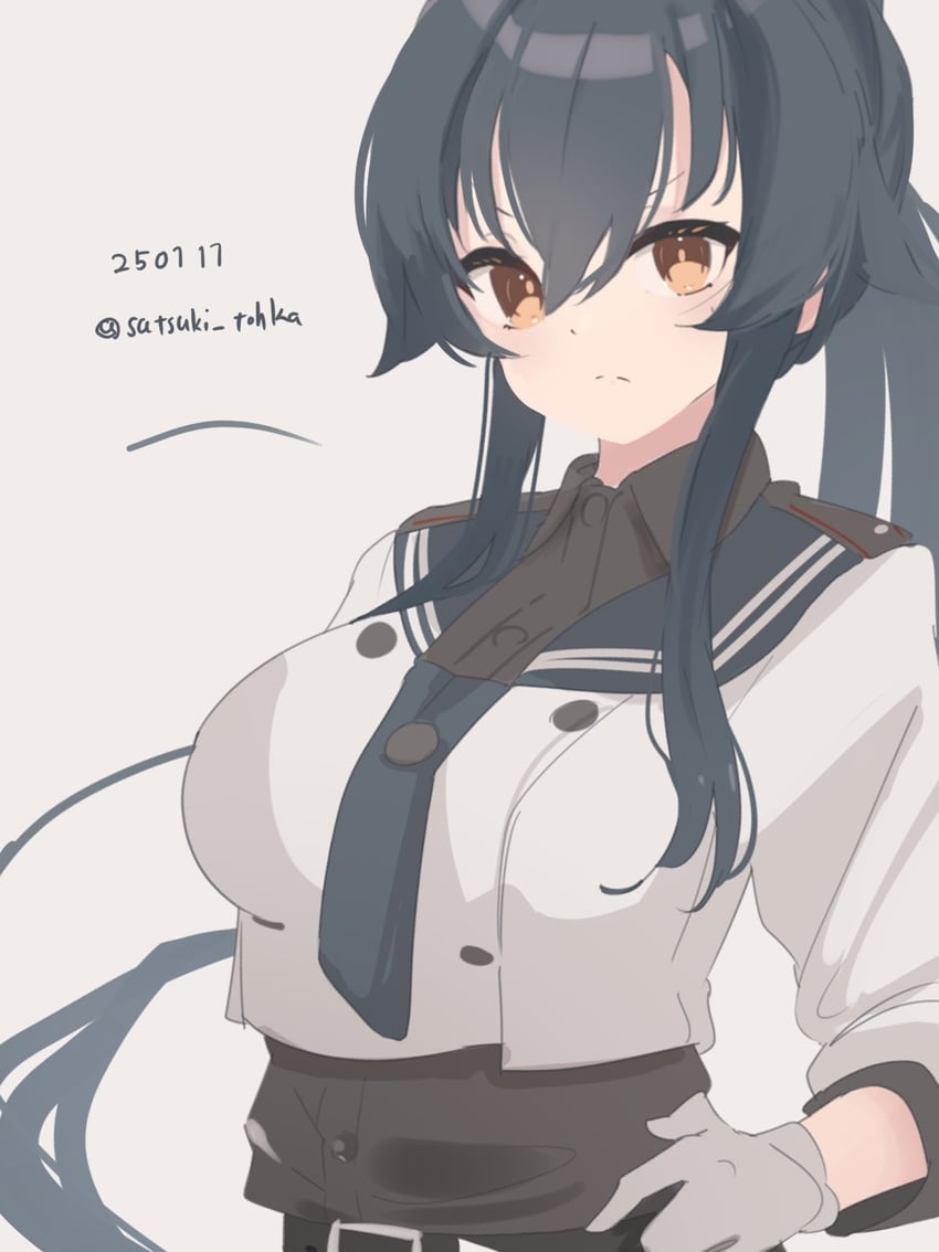 yahagi and yahagi kai ni (kantai collection) drawn by satsuki_tooka
