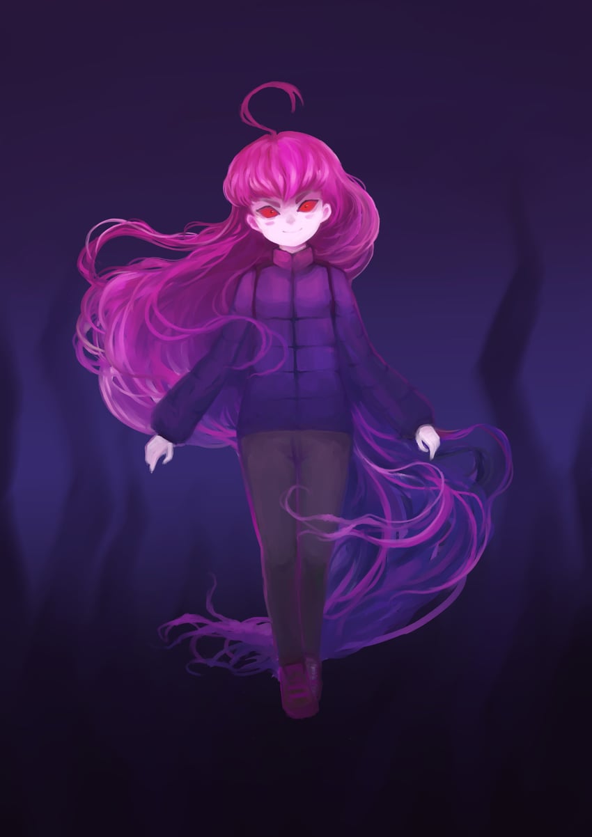 badeline (celeste) drawn by mununununu