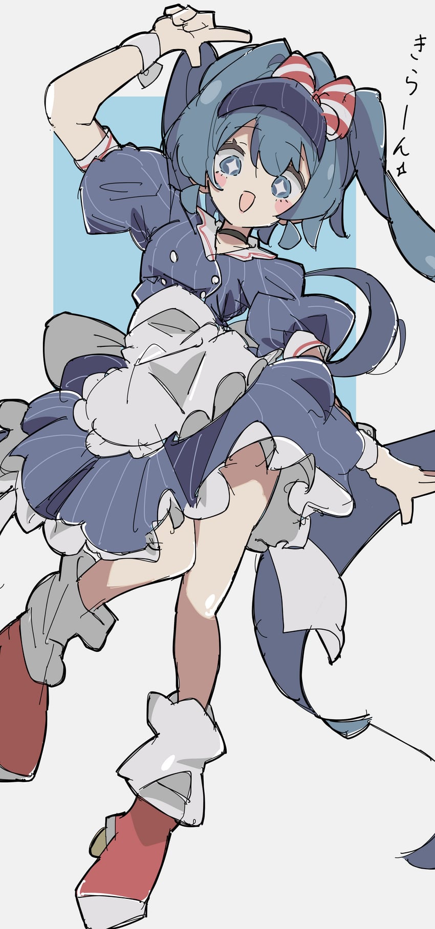 hatsune miku (vocaloid and 1 more) drawn by n40a1