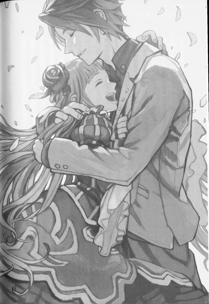 beatrice and ushiromiya battler (umineko no naku koro ni) drawn by tomohi