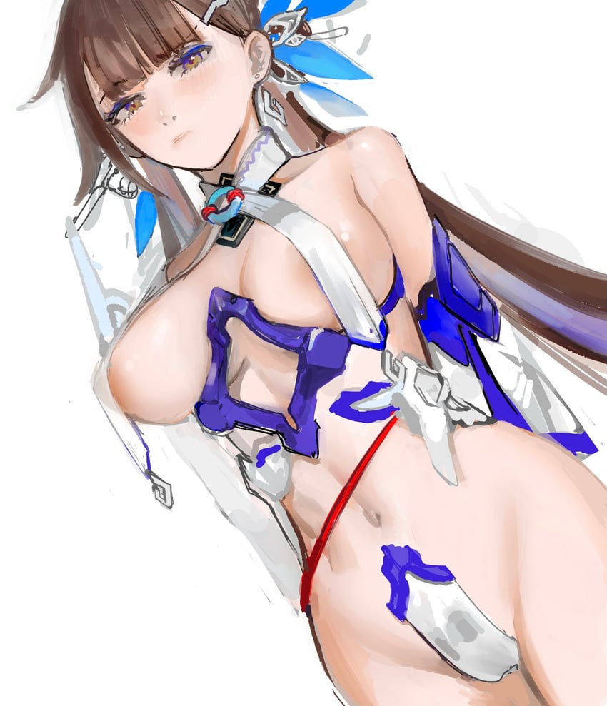 li sushang (honkai and 1 more) drawn by otimusyairoha