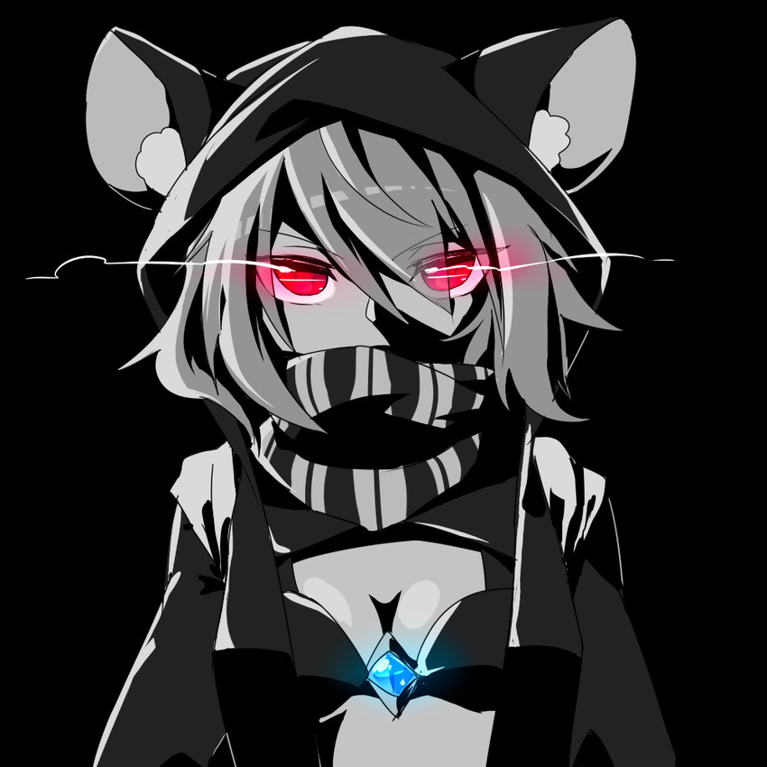 nazrin and re-class battleship (touhou and 1 more) drawn by kozakura_(dictionary)