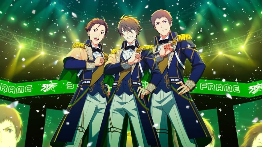 shingen seiji, akuno hideo, and kimura ryu (idolmaster and 1 more)