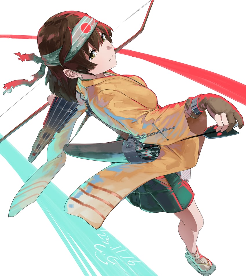 hiryuu and hiryuu kai ni (kantai collection) drawn by gegesan