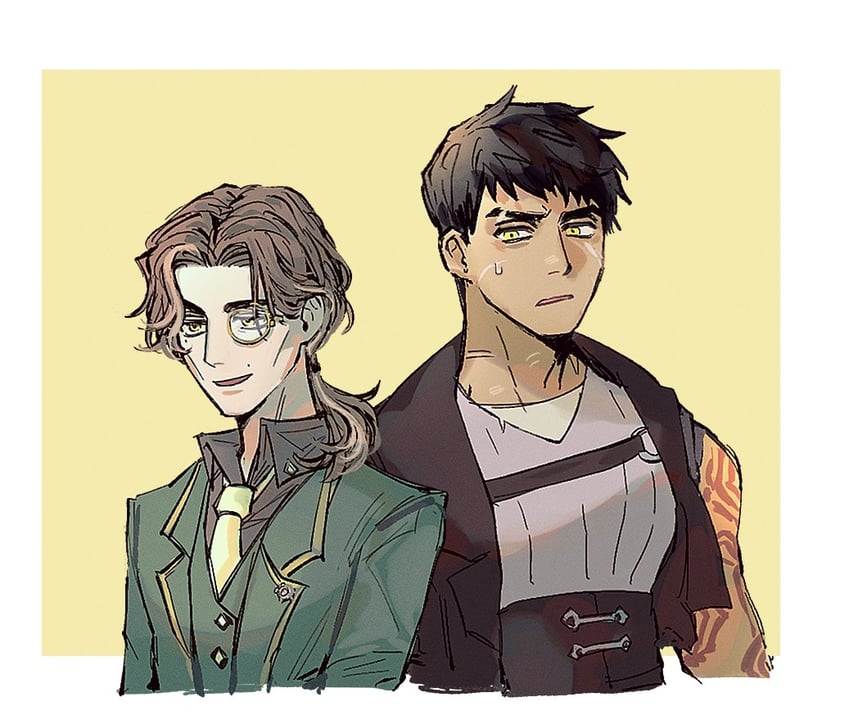 jayce, viktor, and arcane jayce (league of legends and 1 more) drawn by limxaewon