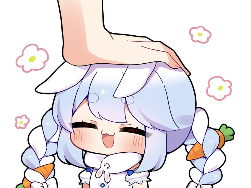 usada pekora and don-chan (hololive) drawn by 0725akaba