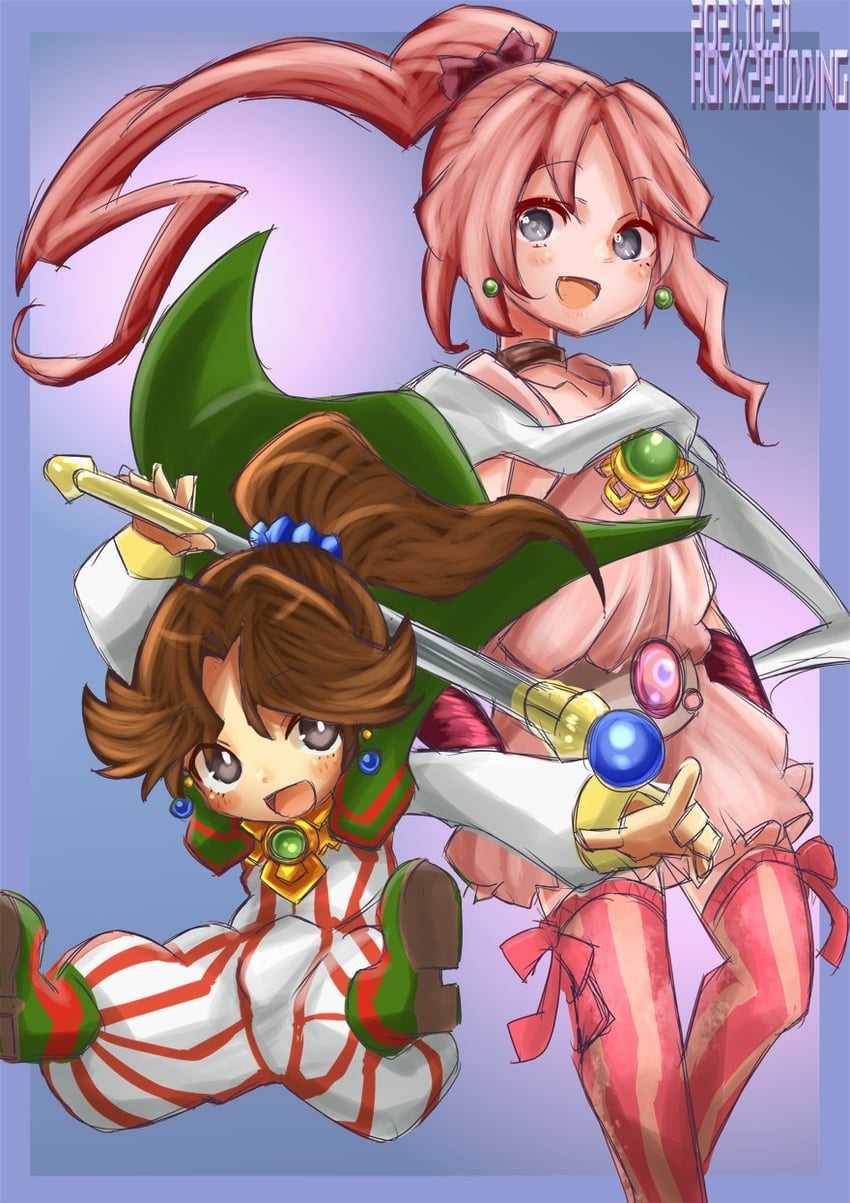 porom (final fantasy and 1 more) drawn by puddinghomhom