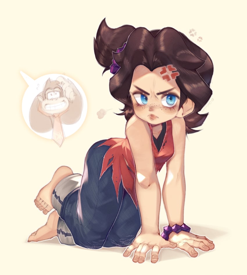 donkey kong and pauline (donkey kong and 1 more) drawn by onimiere