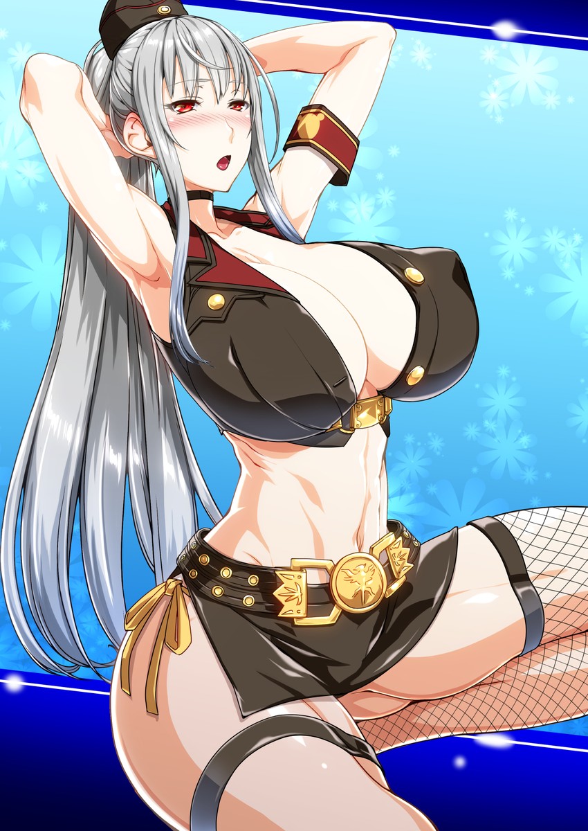 selvaria bles (senjou no valkyria and 1 more) drawn by ebido