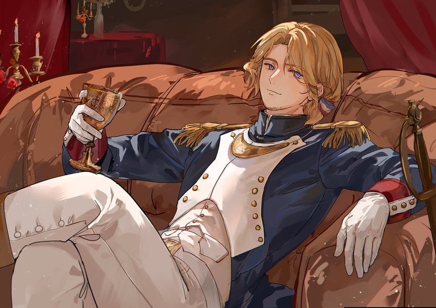 france (axis powers hetalia) drawn by cubed_(houkuaid)