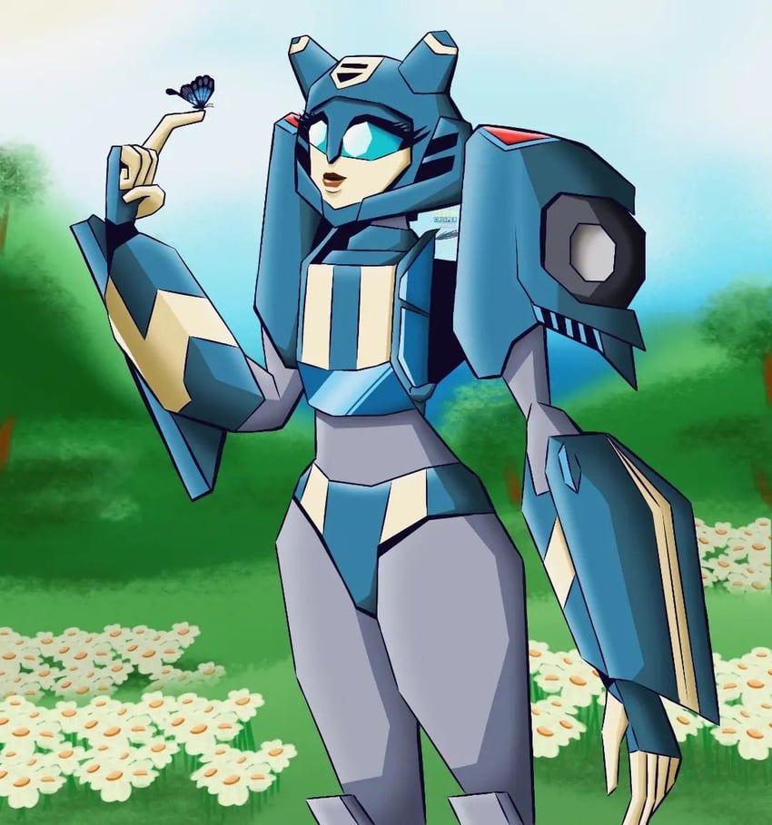 glyph (transformers and 1 more) drawn by crisper_arts
