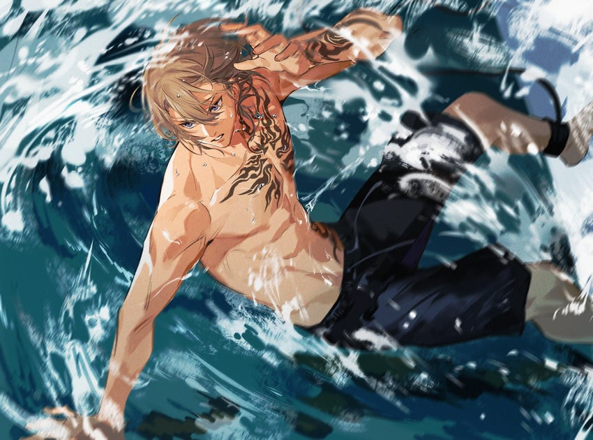 luca kaneshiro (nijisanji and 1 more) drawn by yanjing_no1