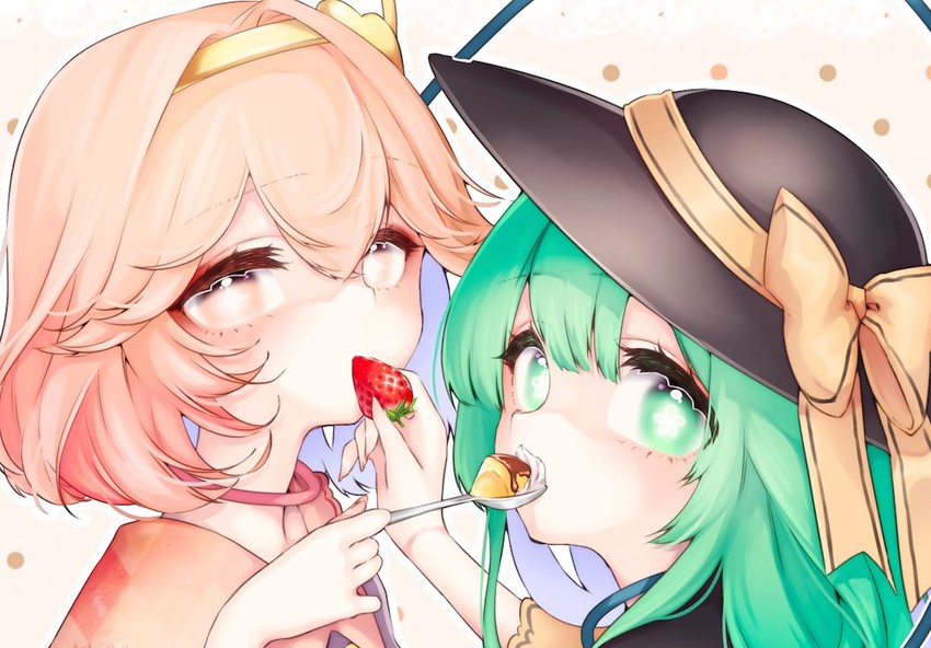 komeiji koishi and komeiji satori (touhou) drawn by mokokiyo_(asaddr)