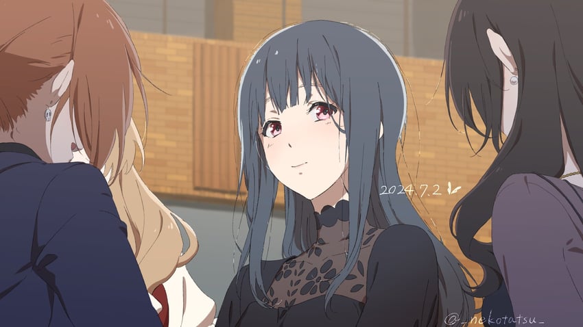 yoroizuka mizore, kasaki nozomi, nakagawa natsuki, and yoshikawa yuuko (hibike! euphonium) drawn by kotatsu_(_nekotatsu_)