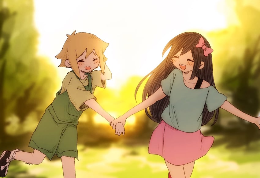 basil and aubrey (omori) drawn by migimiya_yoru