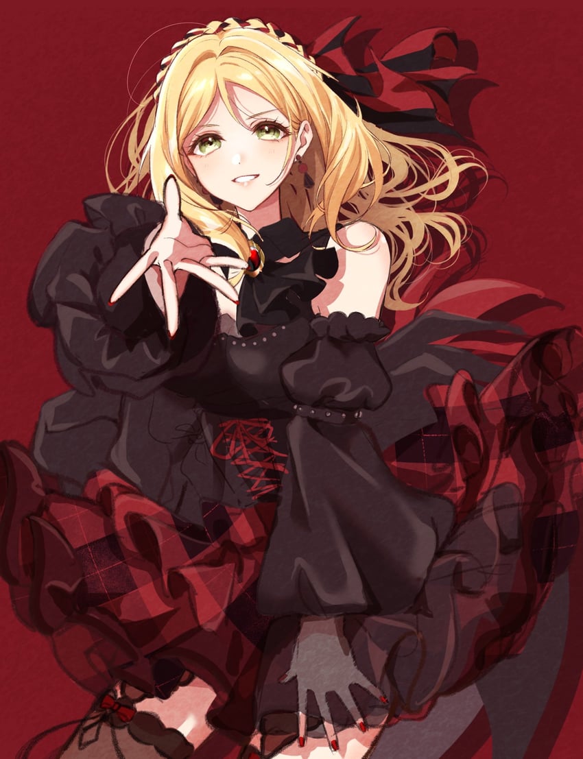 ohara mari (love live! and 1 more) drawn by nakaya_rei