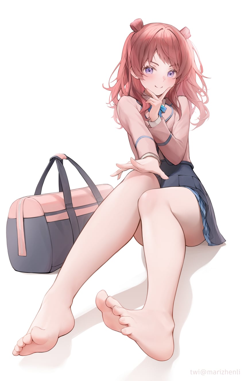hanami saki (idolmaster and 1 more) drawn by zhenli-mari
