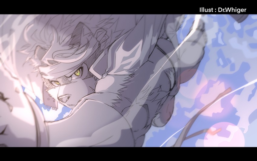 horkeu kamui (tokyo afterschool summoners) drawn by dr_whiger