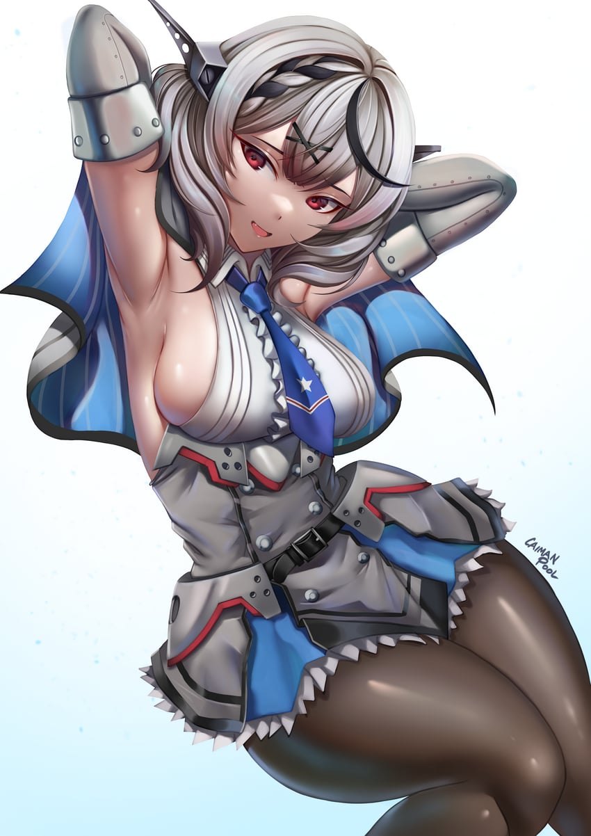 sakamata chloe and colorado (kantai collection and 1 more) drawn by caiman_pool