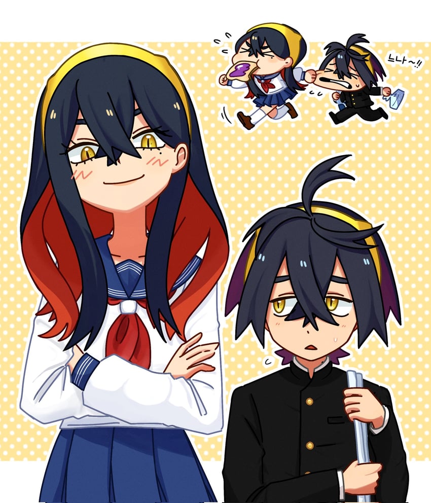 kieran and carmine (pokemon and 1 more) drawn by ssyrgxb