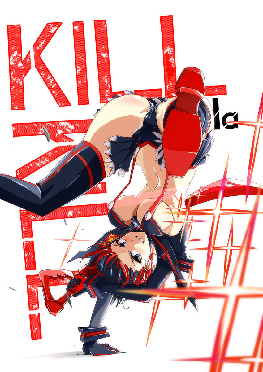 matoi ryuuko and senketsu (kill la kill) drawn by yunsang