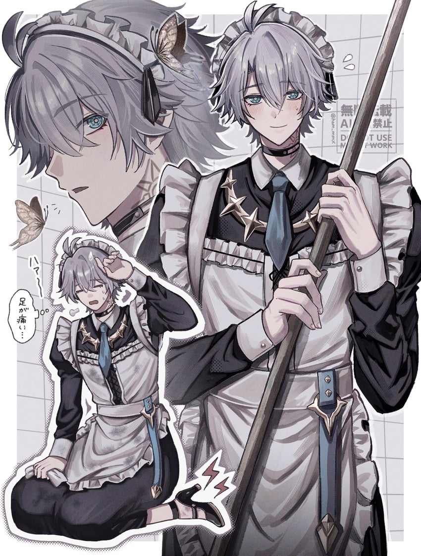 phainon (honkai and 1 more) drawn by ham_mmx