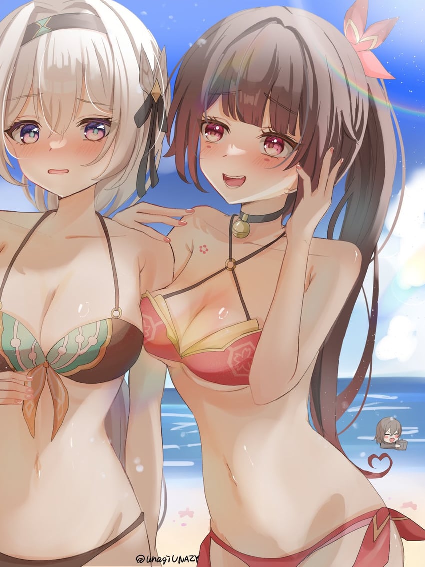 trailblazer, firefly, stelle, and sparkle (honkai and 1 more) drawn by chuuna_(unagiunazy)