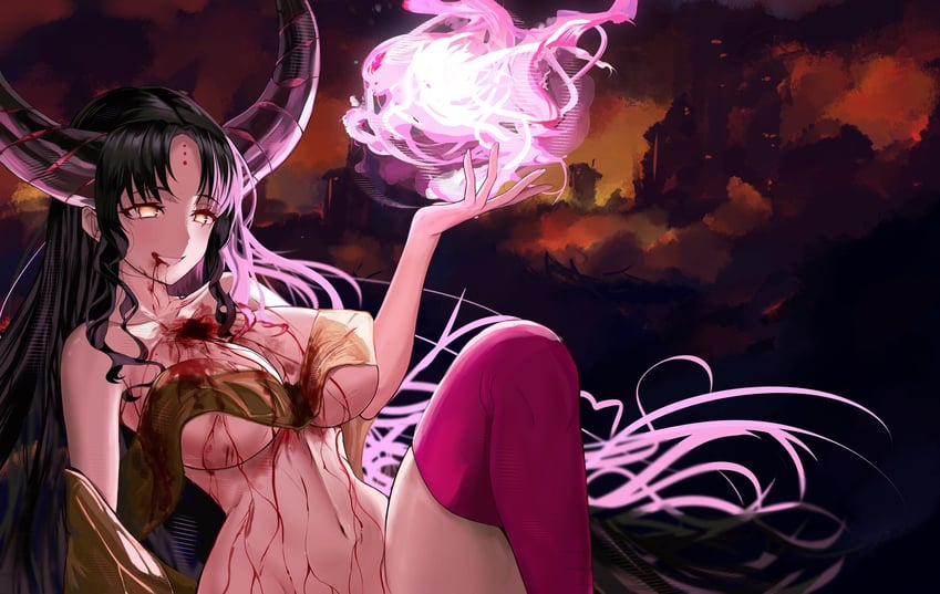 sessyoin kiara (fate and 1 more) drawn by shokobr