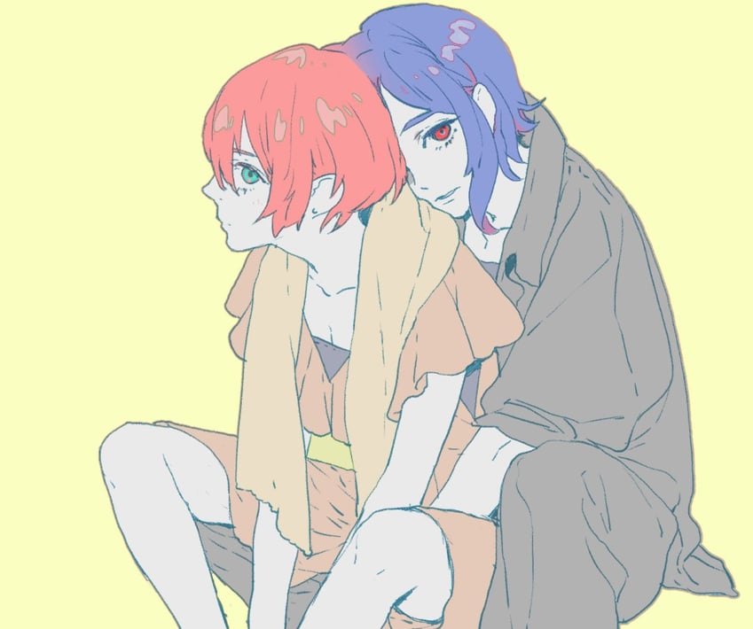 amate yuzuriha and shuji ito (gundam and 1 more) drawn by npn