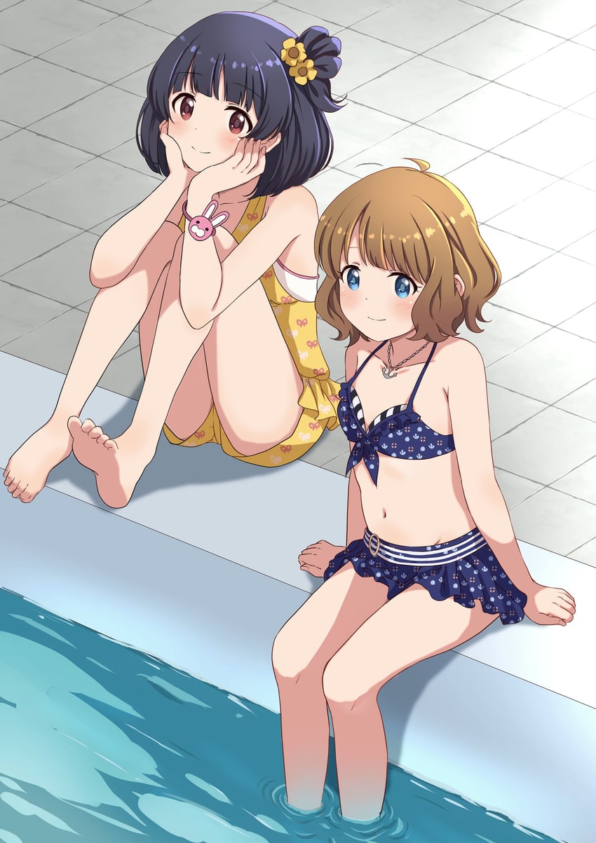 suou momoko and nakatani iku (idolmaster and 1 more) drawn by yukipo_p
